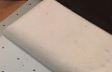 PREVENTS SINKING AND KEEPS ITS SHAPE